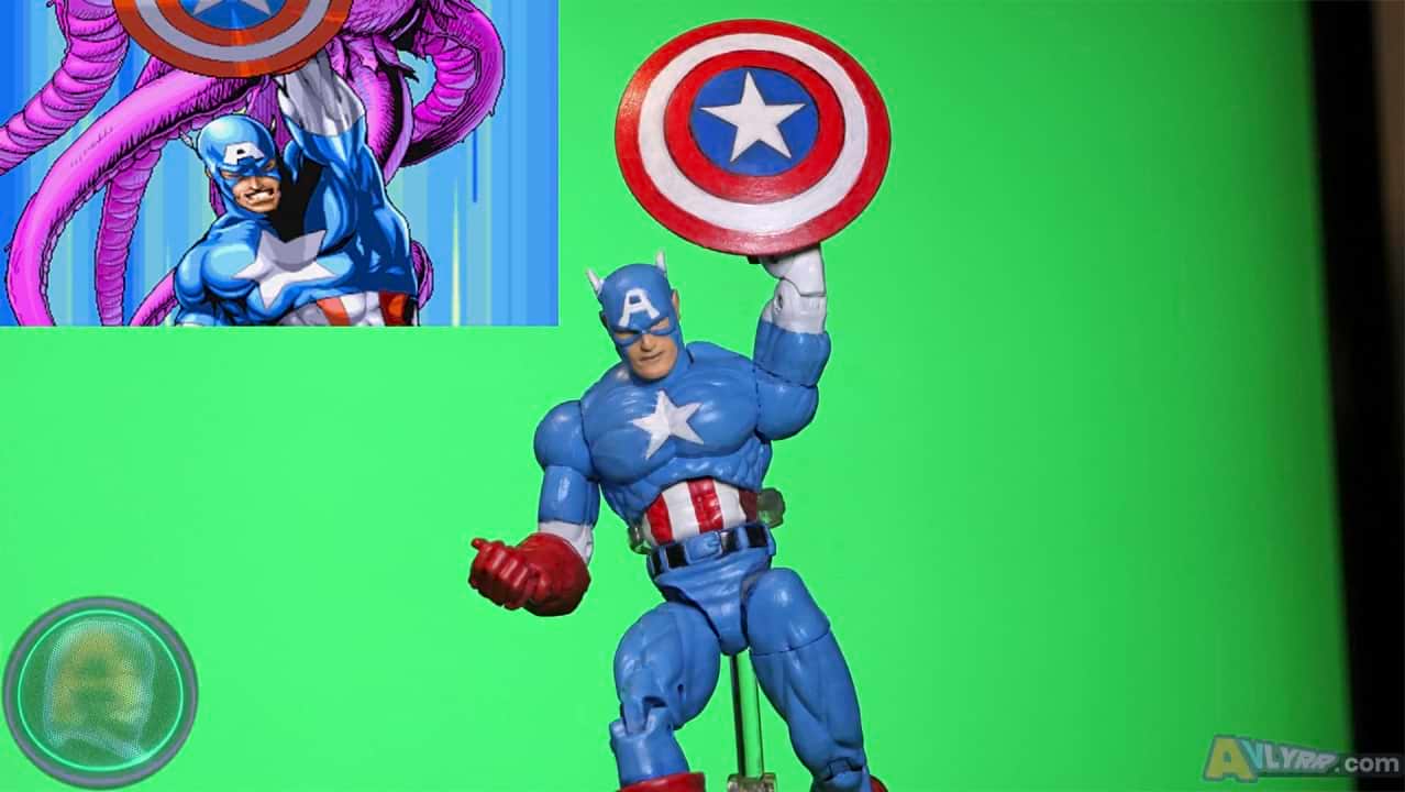 Captain America intro cutscene