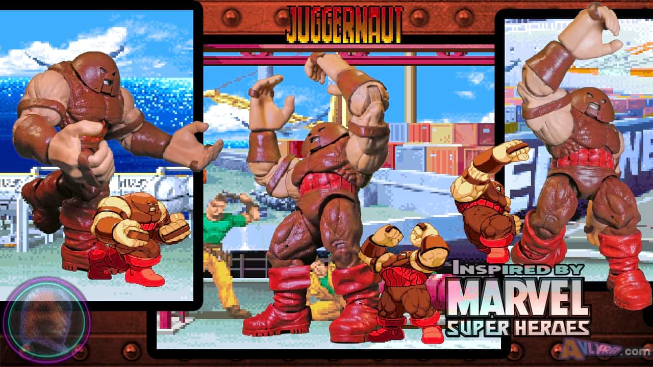 Juggernaut MSH Custom Action Figure Collage