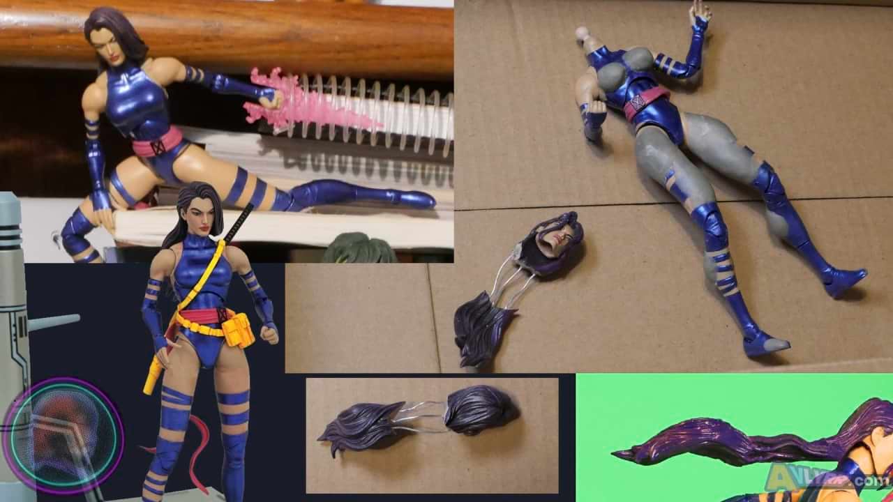 MSH Psylocke custom process